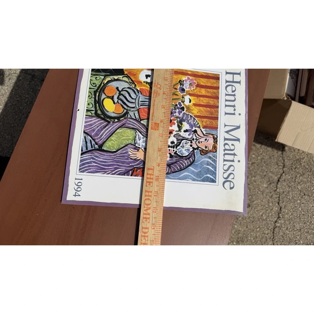 Henri‎ Matisse 1994 Wall Calendar Vintage Cedco Art Calendar
